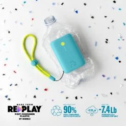 Compact Portable Tech Charger -Zero Waste Store nimble compact portable tech charger 33949415604335