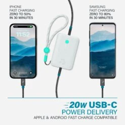 Compact Portable Tech Charger -Zero Waste Store nimble compact portable tech charger 33949415800943
