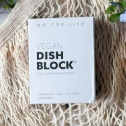 Dish Washing Block - DISH BLOCK®, Dish Soap Bar, Zero Waste, Vegan, 6oz -Zero Waste Store no tox life full size dish washing block 30014610800751