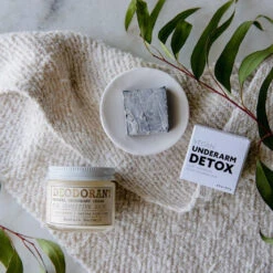 Underarm Detox Bar - Vegan, Plastic Free -Zero Waste Store no tox life underarm detox bar vegan plastic free 0 9oz 30632182186095