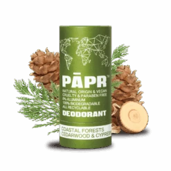 Papr Cosmetics Deodorant- Vegan, Aluminum Free, 8 Different Scents -Zero Waste Store paper cosmetics coastal forests papr cosmetics deodorant vegan aluminum free 6 different scents 1155137030