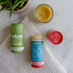 Papr Cosmetics Deodorant- Vegan, Aluminum Free, 8 Different Scents -Zero Waste Store paper cosmetics papr cosmetics deodorant vegan aluminum free 6 different scents 31795244466287