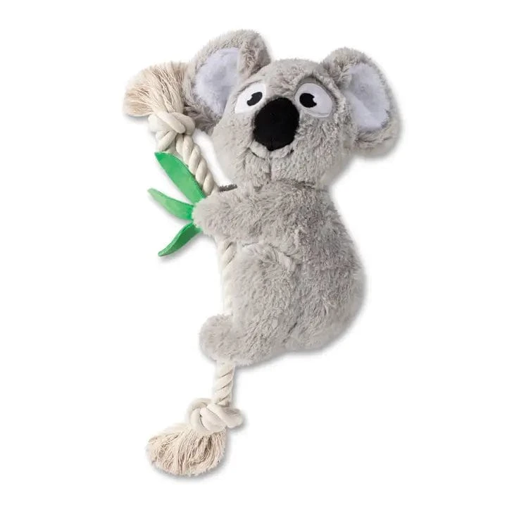 Koala Plush Rope Dog Toy 1 Koala Plush Rope Dog Toy