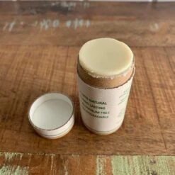 Zero Waste Deodorant - Aluminum Free, 4 Scent Options, Paraben Free, 2.3 Oz. -Zero Waste Store pit stop bergamot lime deodorant 30023582449775