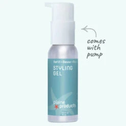 Refillable Styling Gel Sage 10oz, 2.5oz -Zero Waste Store plaine products 2 5oz pump included styling gel sage 1154140147