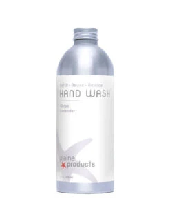 Refillable Hand Wash, 16oz -Zero Waste Store plaine products citrus lavender 16oz pump 0 75 refillable hand wash 16oz 1154369565