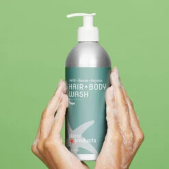 Refillable Hair & Body Wash 16oz, 2.5oz