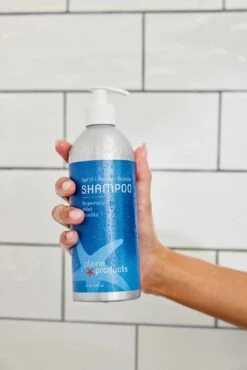 Refillable Shampoo 16oz, 2.5oz -Zero Waste Store plaine products rosemary mint vanilla 16oz pump 0 75 refillable shampoo 1154149217