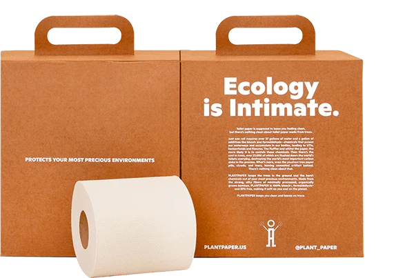 PlantPaper Bamboo 3 Ply Toilet Paper 8 PlantPaper Bamboo 3 Ply Toilet Paper - Image 8