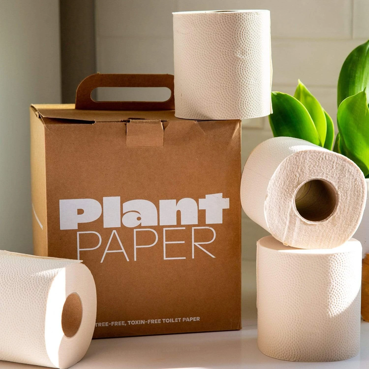 PlantPaper Bamboo 3 Ply Toilet Paper 1 PlantPaper Bamboo 3 Ply Toilet Paper
