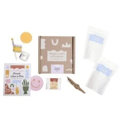 DIY Beginner Pottery Kit- Zero Waste Pottery, Sustainable Art + Creativity -Zero Waste Store pottery with a purpose air dry 1 2 people diy beginner pottery kit zero waste pottery sustainable creativity 30223541731439