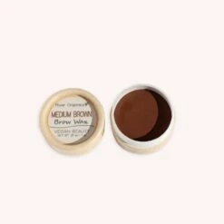 Eyebrow Wax - Ash, Brown, Dark - Vegan, Zero Waste Packaging -Zero Waste Store river organics eyebrow wax 28211306430575
