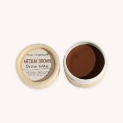 Eyebrow Wax - Ash, Brown, Dark - Vegan, Zero Waste Packaging -Zero Waste Store river organics eyebrow wax 30003714064495