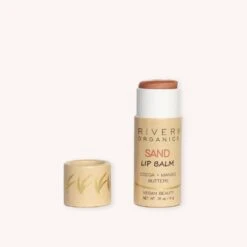 Tinted Vegan Lip Balm 15 Tinted Vegan Lip Balm -Zero Waste Store river organics sand tinted lip balm 30041033670767