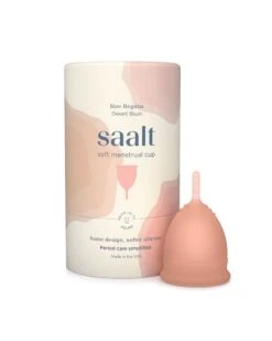Saalt Menstrual Soft Cup 25 Saalt Menstrual Soft Cup -Zero Waste Store saalt desert blush regular saalt menstrual soft cup 1170361433