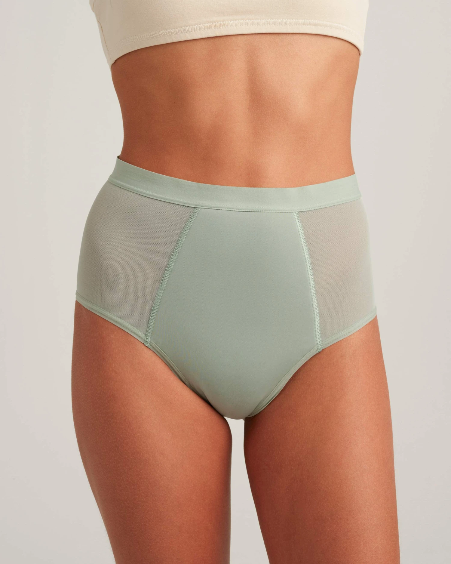 Leakproof French Cut High Waist Full Gusset 1 Leakproof French Cut High Waist Full Gusset