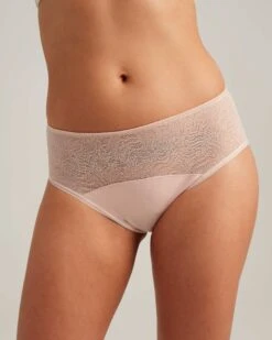 Leakproof Lace Hipster -Zero Waste Store saalt heavy xxs quartz blush leakproof lace hipster 1170093043
