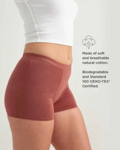 Leakproof Cotton Sleep Short -Zero Waste Store saalt leakproof cotton sleep short 1170093002