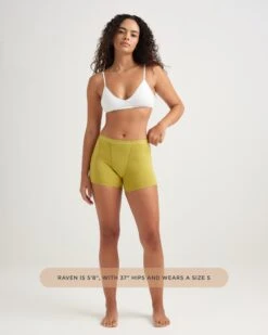 Leakproof Cotton Sleep Short -Zero Waste Store saalt leakproof cotton sleep short 1170093003