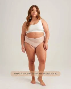 Leakproof Lace High Waist -Zero Waste Store saalt leakproof lace high waist 1170092991