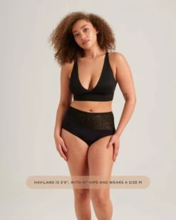 Leakproof Lace High Waist -Zero Waste Store saalt leakproof lace high waist 1170092996