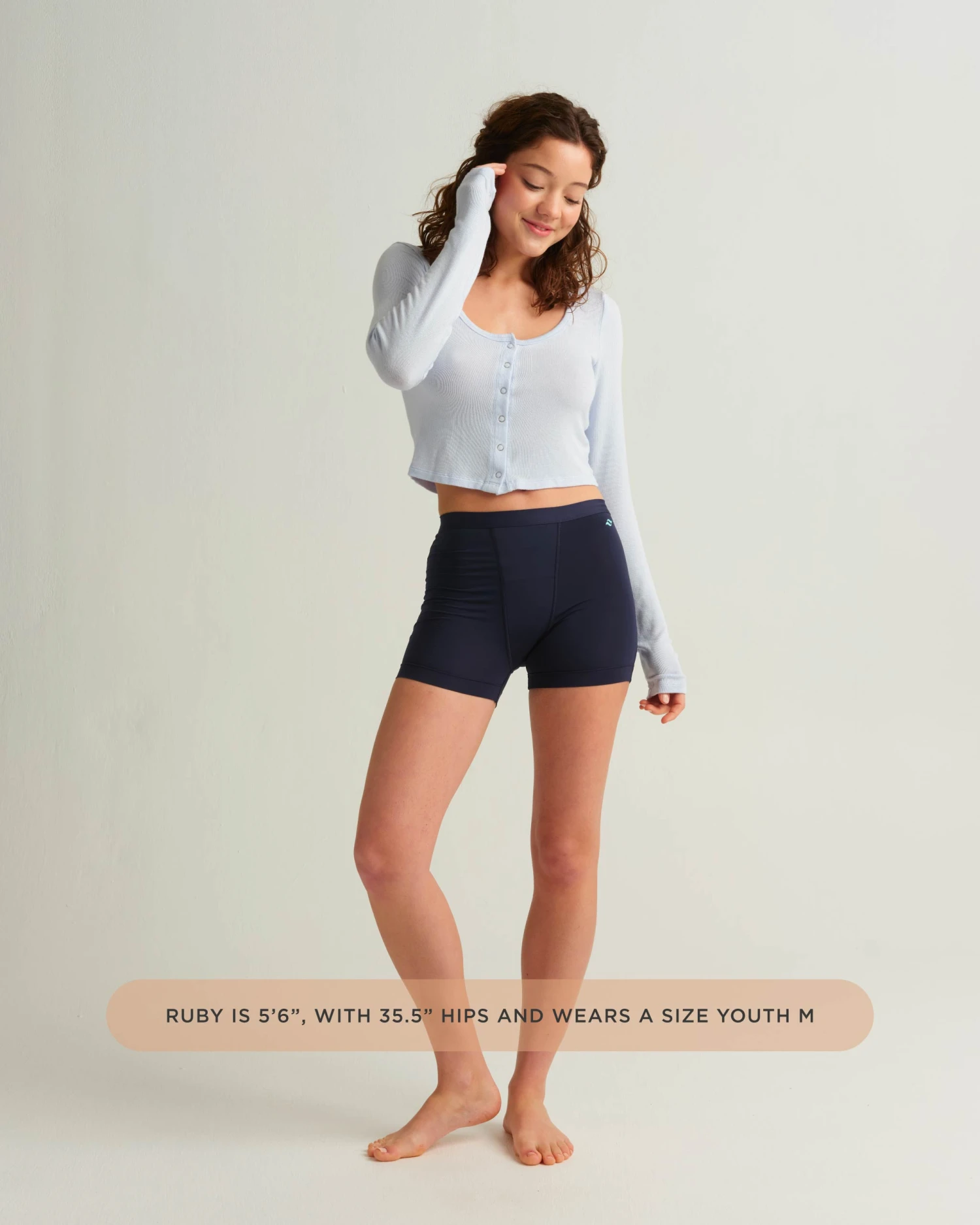 Leakproof Teen Sport Short 2 Leakproof Teen Sport Short - Image 2