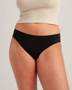 Leakproof Seamless Thong -Zero Waste Store saalt light xs volcanic black leakproof seamless thong 1170092810