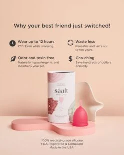 Saalt Menstrual Cup 23 Saalt Menstrual Cup -Zero Waste Store saalt saalt menstrual cup 1170361360