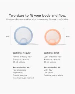 Saalt Menstrual Disc Duo -Zero Waste Store saalt saalt menstrual disc duo 1170361401