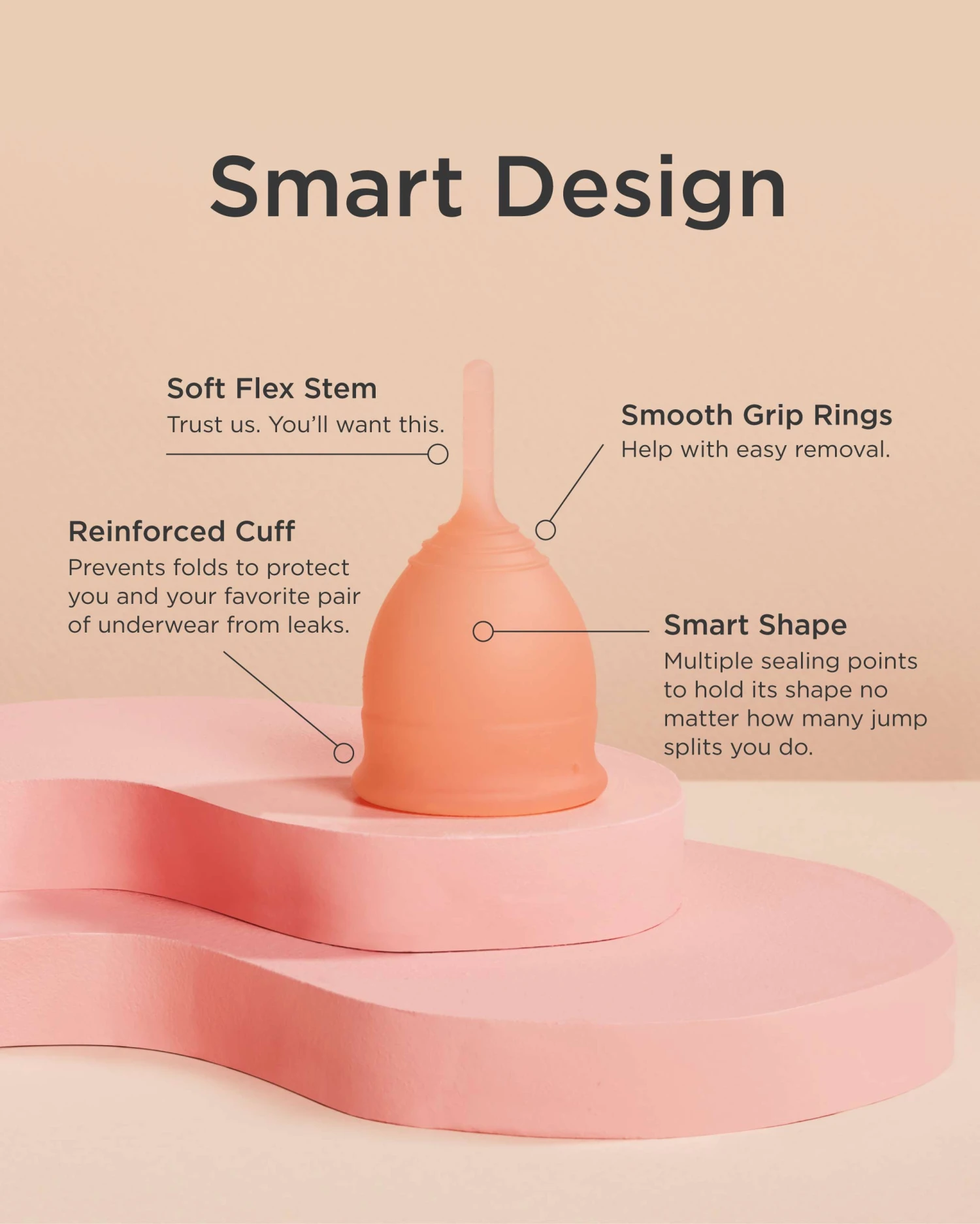 Saalt Menstrual Soft Cup 8 Saalt Menstrual Soft Cup - Image 8
