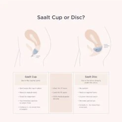 Saalt Twin Pack – Menstrual Cups (Original + Soft) 22 Saalt Twin Pack – Menstrual Cups (Original + Soft) -Zero Waste Store saalt saalt twin pack menstrual cups original soft 1170361386