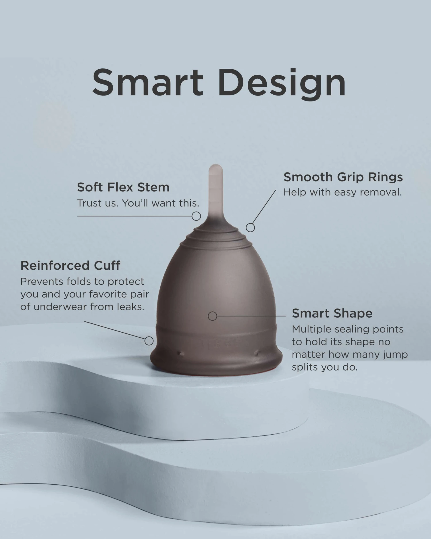 Saalt Twin Pack – Menstrual Cups (Original + Soft) 7 Saalt Twin Pack – Menstrual Cups (Original + Soft) - Image 7