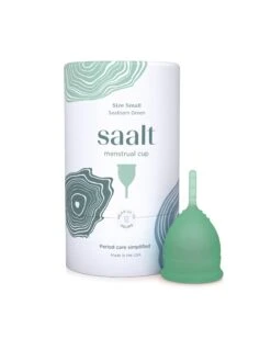Saalt Menstrual Cup 33 Saalt Menstrual Cup -Zero Waste Store saalt seafoam green small saalt menstrual cup 1170361358