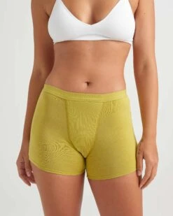 Leakproof Cotton Sleep Short -Zero Waste Store saalt super xxs matcha green leakproof cotton sleep short 1170093059