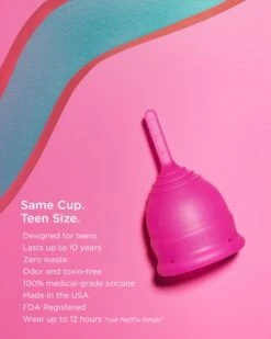 Saalt Teen Menstrual Cup 7 Saalt Teen Menstrual Cup -Zero Waste Store saalt wild rose saalt teen menstrual cup 1170361446