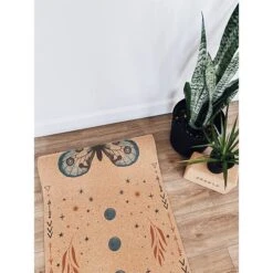 Butterfly Cork Yoga Mat 4.5mm 9 Butterfly Cork Yoga Mat 4.5mm -Zero Waste Store scoria butterfly cork yoga mat 4 5mm 33326556610671