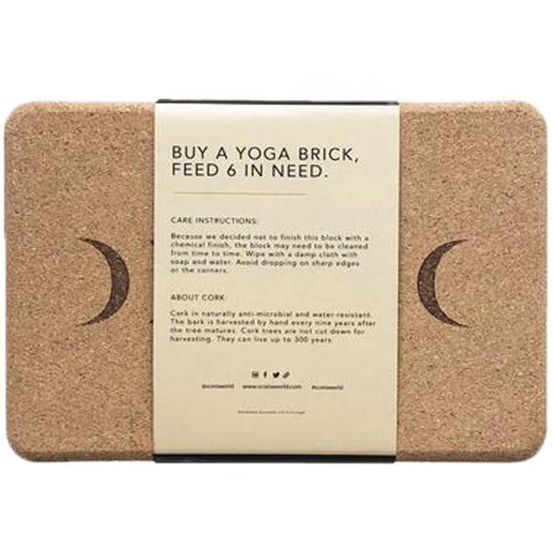Moon Cork Yoga Block 2 Moon Cork Yoga Block - Image 2