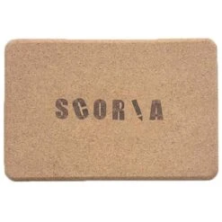 Moon Cork Yoga Block 7 Moon Cork Yoga Block -Zero Waste Store scoria moon cork yoga block 33326553399407