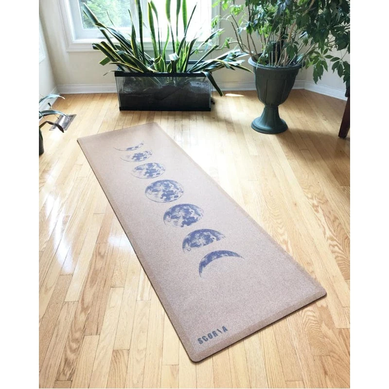Moon Phases Cork Yoga Mat 4.5mm 5 Moon Phases Cork Yoga Mat 4.5mm - Image 5