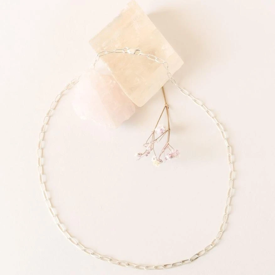 Recycled Paperclip Chain Necklace 4 Recycled Paperclip Chain Necklace - Image 4