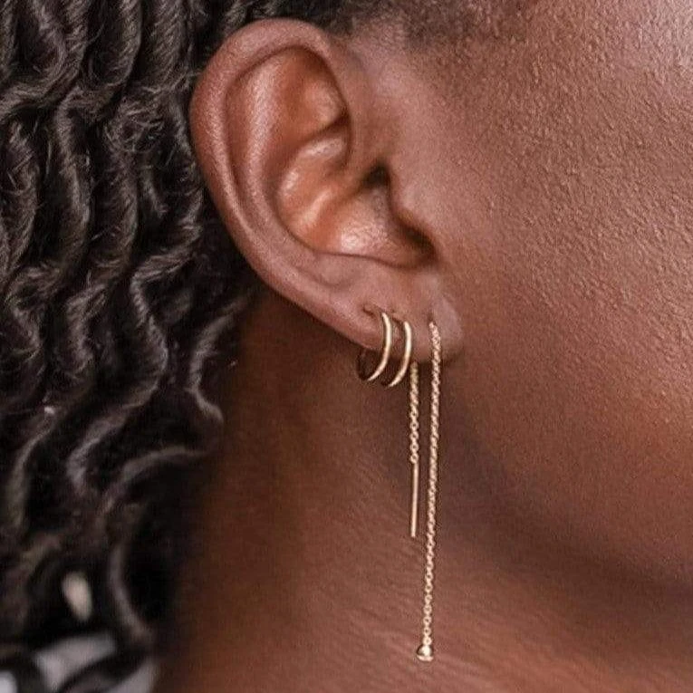 Recycled Spiral Earrings 4 Recycled Spiral Earrings - Image 4