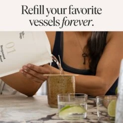 Bergamot, White Rose, Oakmoss Candle Refill Kit -Zero Waste Store siblings no 01 bergamot white rose oakmoss 1168157921