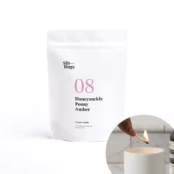 Honeysuckle, Peony, Amber Candle Refill