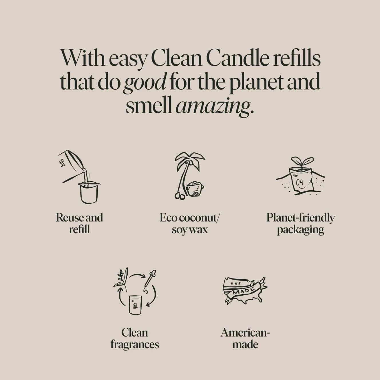 Spa Candle Refill Set 6 Spa Candle Refill Set - Image 6