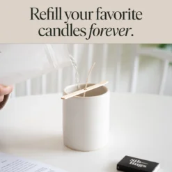 Spa Candle Refill Set 9 Spa Candle Refill Set -Zero Waste Store siblings spa pack 1168157904