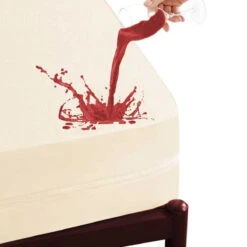 Organic Cotton Zippered Waterproof Mattress Encasement 9 Organic Cotton Zippered Waterproof Mattress Encasement -Zero Waste Store sleep beyond organic cotton zippered waterproof mattress encasement 31854756135023