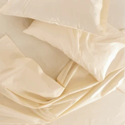 Organic Cotton Pillow Case Pair 11 Organic Cotton Pillow Case Pair -Zero Waste Store sleep beyond standard queen ivory organic cotton pillow case pair 30041190072431