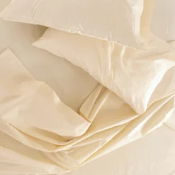 Organic Cotton Sheet Set -Zero Waste Store sleep beyond twin ivory organic cotton sheet set 28215802560623