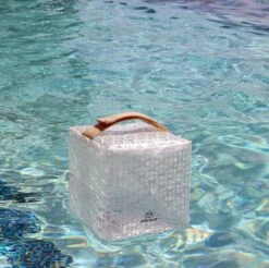 Collapsable Solar-Powered Lantern SolarPuff™ In Warm White -Zero Waste Store solight solarpuff solar lantern origami collapsible lamp in warm white 31387078918255