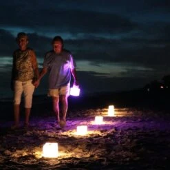 Collapsable Solar-Powered Lantern SolarPuff™ In Warm White -Zero Waste Store solight solarpuff solar lantern origami collapsible lamp in warm white 31387080622191